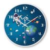 Children's Room Creative Personality Astronaut Space Wall Clock Modern Simple Home Silent Clock