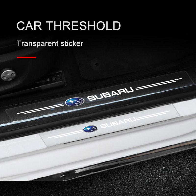 Autocolant Prag Auto Rezistent la Zgârieturi Folie Protectoare Transparentă Pentru Subaru Outback Impreza Forester Levorg XV STI Ascent Legacy