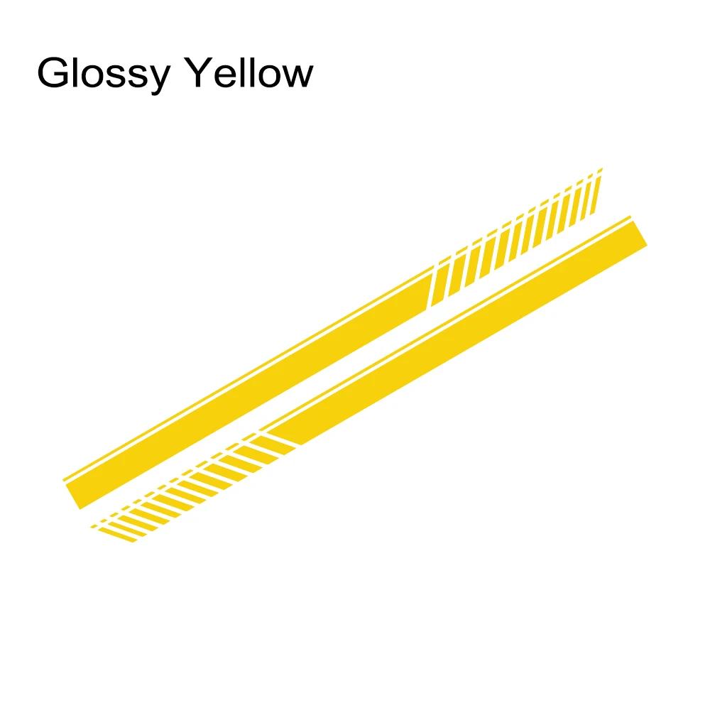 Car Sticker Door Side Skirt Stripes Decal for Ford Fiesta  MK8  MK7 MK6 Mk5  ST Sport Styling Vinyl Decor Tuning Auto Accessor
