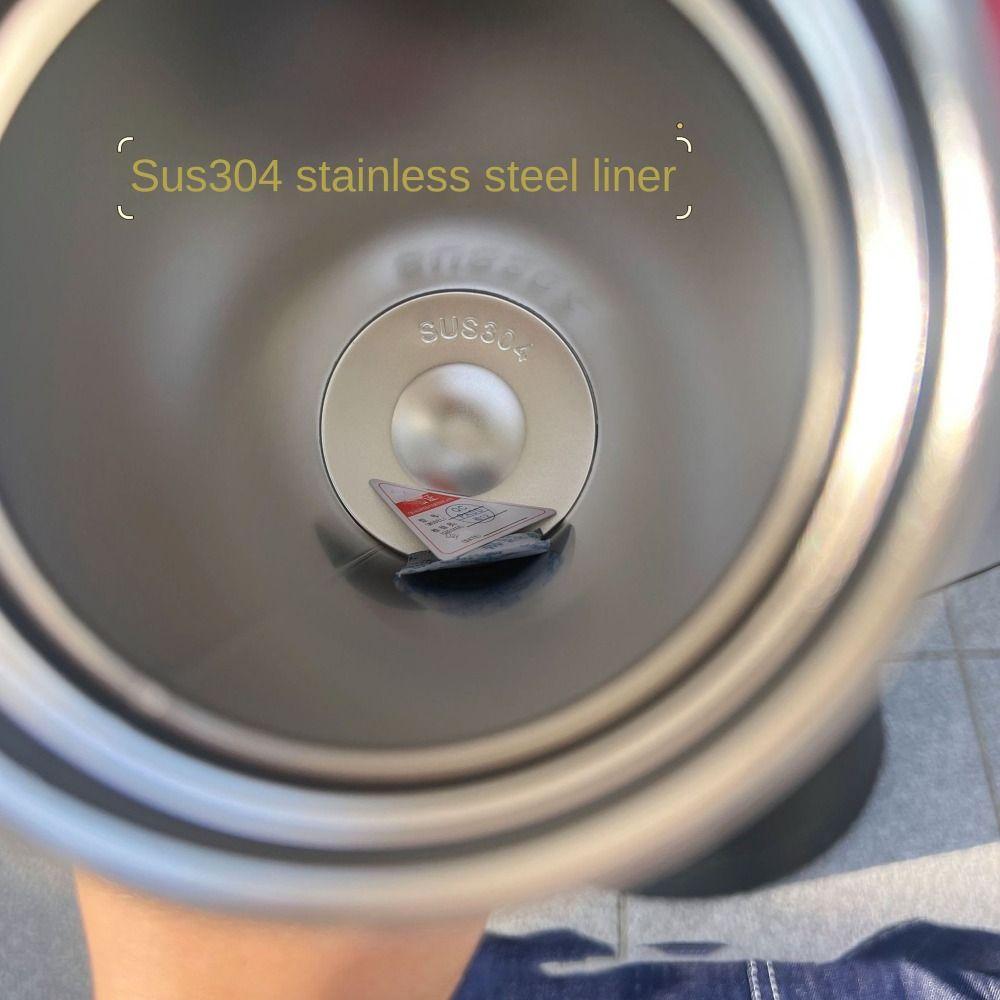 Simple 500ml Hot Cold Water Bottle Leak-proof Double Layers Student Bottle 304 Stainless Steel Insulated Cup For School Office