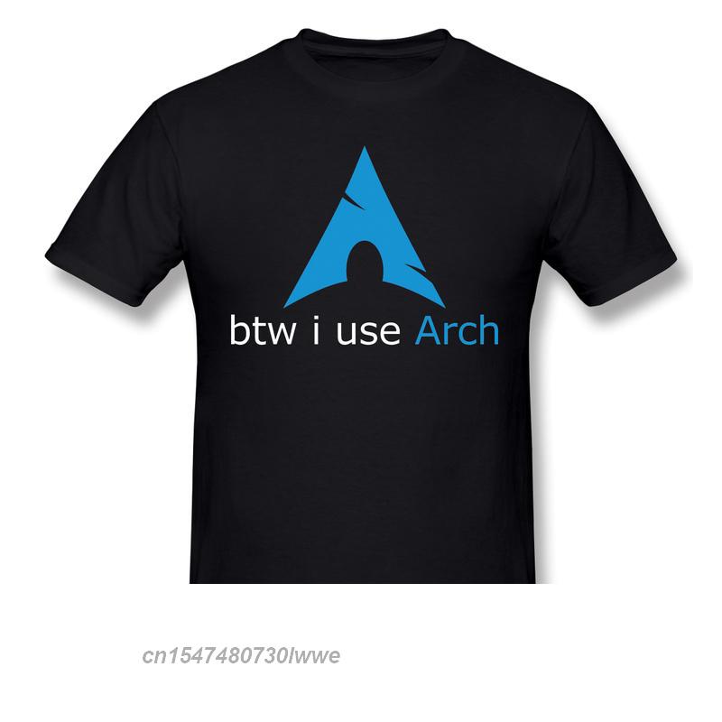 A proposito, uso Arch Anime Clothes Design Linux Programma Sistema Operativo Design Originale Cotone Maglietta Unisex