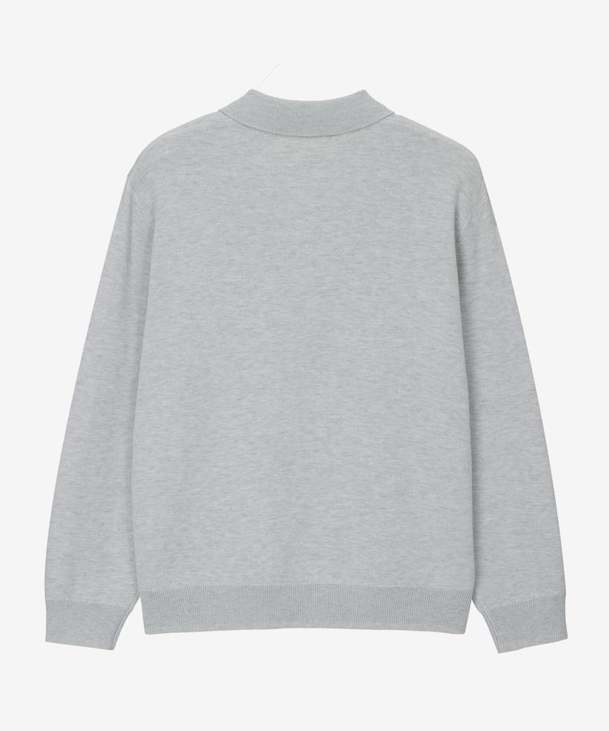 MINDBRIDGE Do Good_Wool Blend Collared Knit - 2 Colors