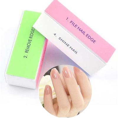 Art Manicure Buffer Nail Polishing File Shiner Buffing Block Sanding File Color Polishing Block