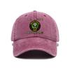 Printed Washed Distressed Soft Top Baseball Cap Unisex Sun Visor Baseball Cap