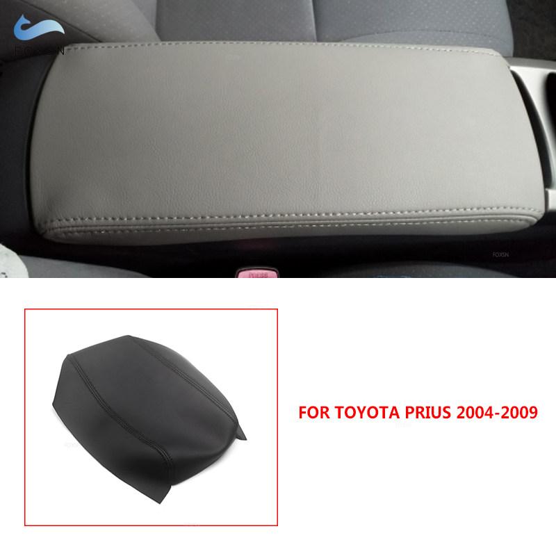 For Toyota Prius 2004 2005 2006 2007 2008 2009 2010 2011 2012 2013 2014 2015 Center Console Lid Armrest Box Cover Protect Trim