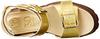 Yosuke Women's Gold Sandals, Size 25.0 Cm, 2601063
