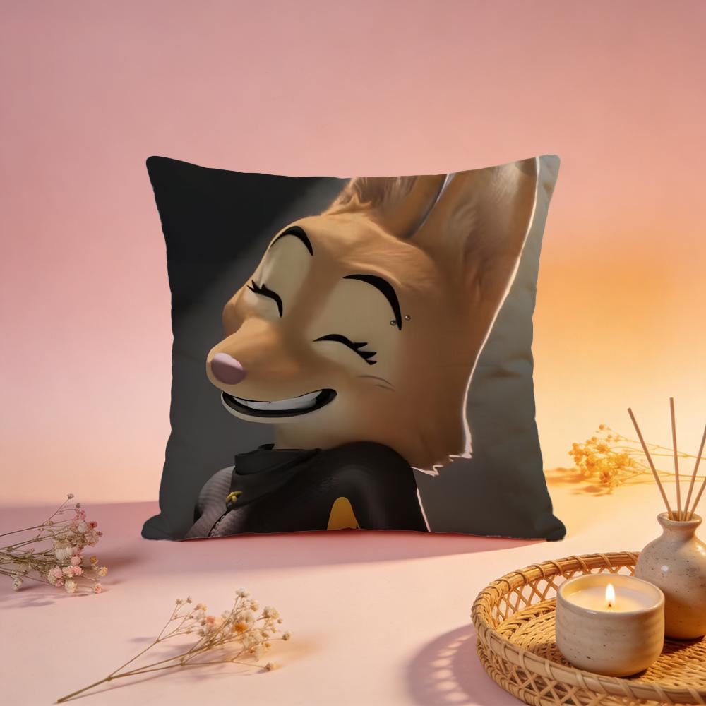 Stylish TThe Bad Guysable Cushion Cover Comfortable Durable Pillow Cover MultiScene for Home Office Car Sofa