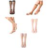 Sophisticated 1/5/10 Pairs Women's Casual Over the Calf Long Socks Silky Nylon Ultra Thin Sheer Knee Length Stockings