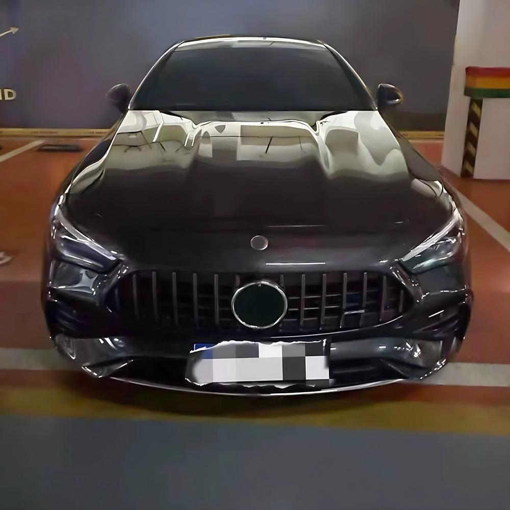 For Mercedes CLE 2025-2025 C236 W236 Front Grille Bumper Cover ABS Sport Mesh Grill Panel Replacement Tuning Accessories