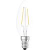 OSRAM Ampoule LED Flamme clair filament 1,5W=15 E14 chaud
