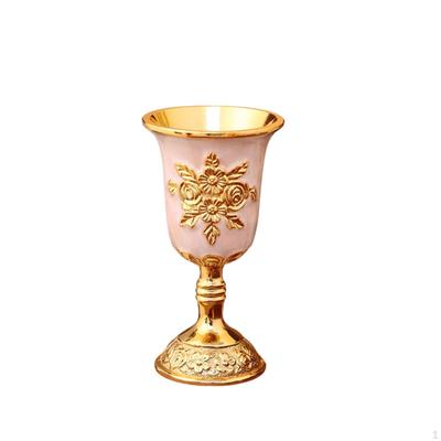 Wine Goblet Small Embossed Cup for Events and Gatherings
