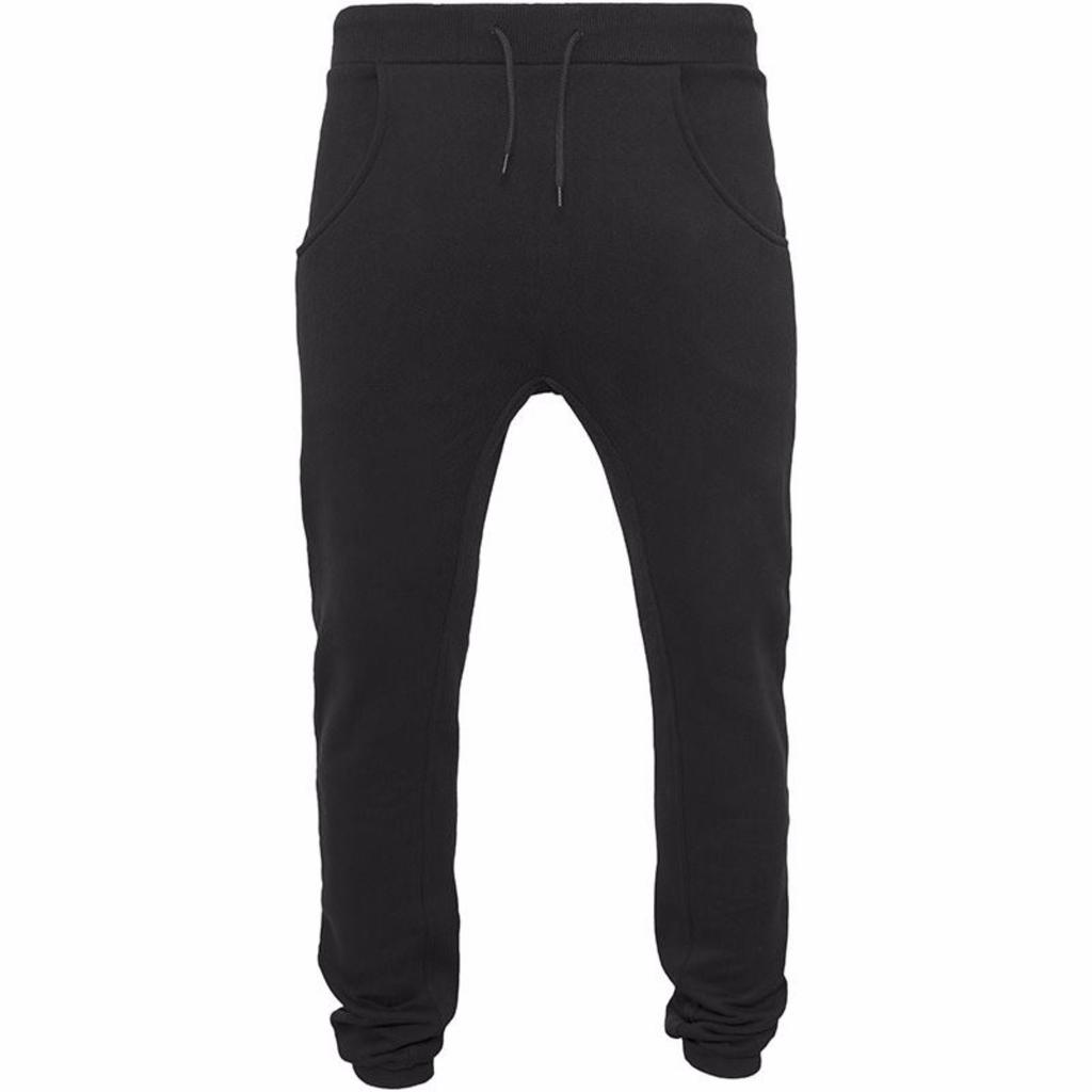 Build Your Brand Mens Heavy Deep Crotch Sweatpants