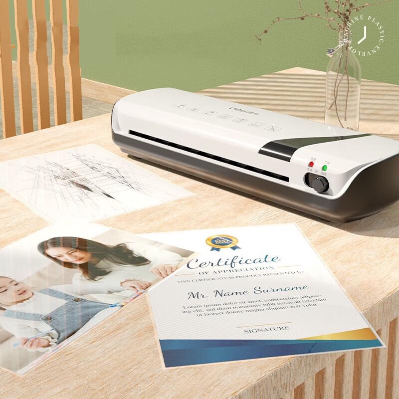 Deli Automatic Cold & Hot Laminator CN Plug (adapter Included)
