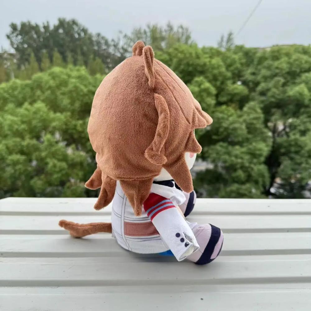 TreasuringU New Uma Musume Plush Toys Cute Soft Stuffed Dolls Racehorse Girl Brown Hair Little Girl Plushie Birthday Gifts