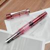 PENBBS 495 Piston Fountain Pen - Large Capacity Transparent Acrylic Unisex Writing Pen