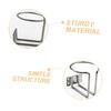 1/2/4pcs Multi-purpose Iron Cup Holder - Car RV Yacht Beverage Holder Fixed Teacup Seat Kettle Holder