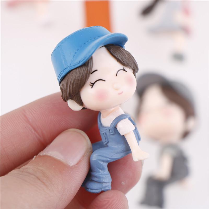 Moss Micro - Landscape  Festive Ornaments Stool Couples Small Ornaments