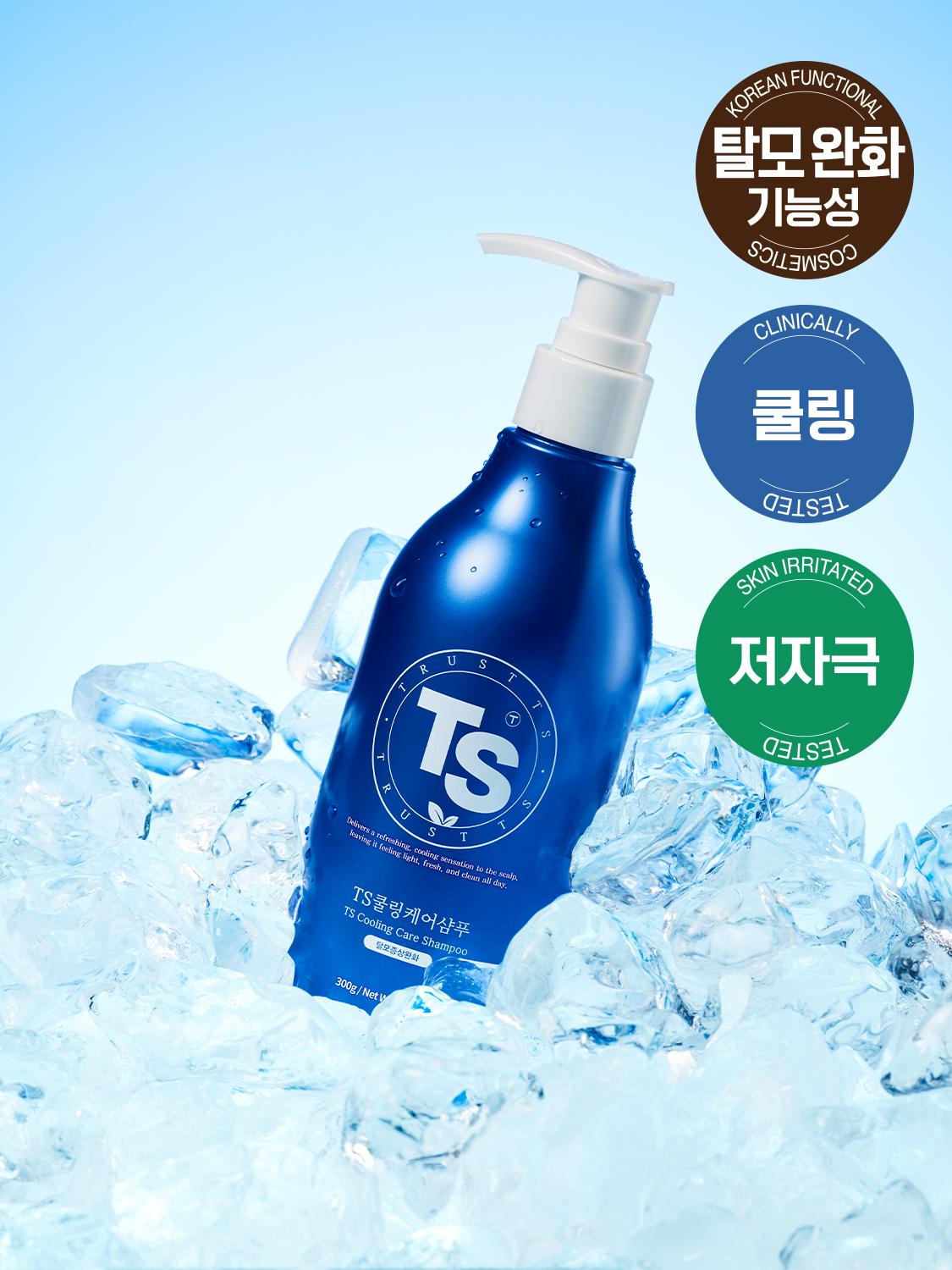 TS Cooling Care Shampoo 300g 1ea