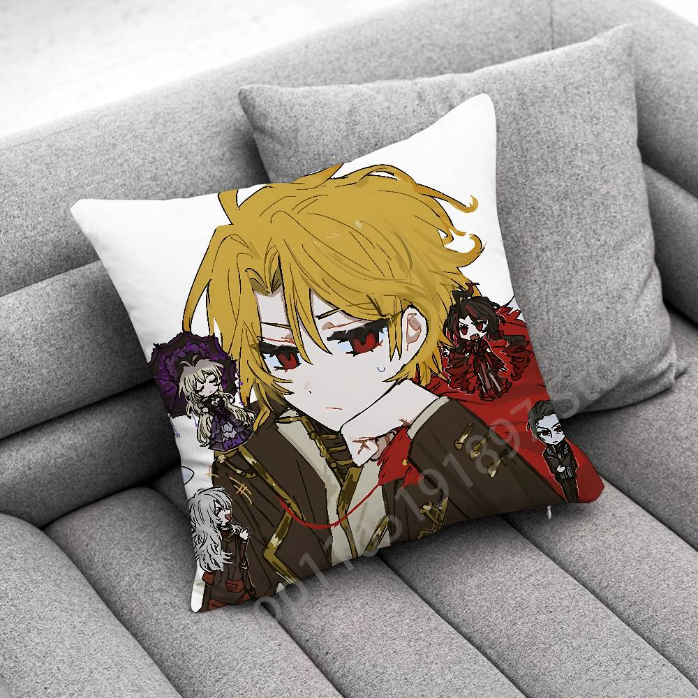 Yi Sang L-Limbus C-Company Throw Pillow Case For 55cm 30cm 50cm 45*45cm 40cm Square Chair Pillowcase Case