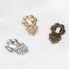 10 Sets 3 Colors Metal 18mm Diy Dolls Buttons Belt Buckle Shoes Accessories Doll Bags Buckles