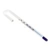 Aquarium Glass Thermometer Professional High Accuracy Crutch Shape Glass Water Thermometer for Fish