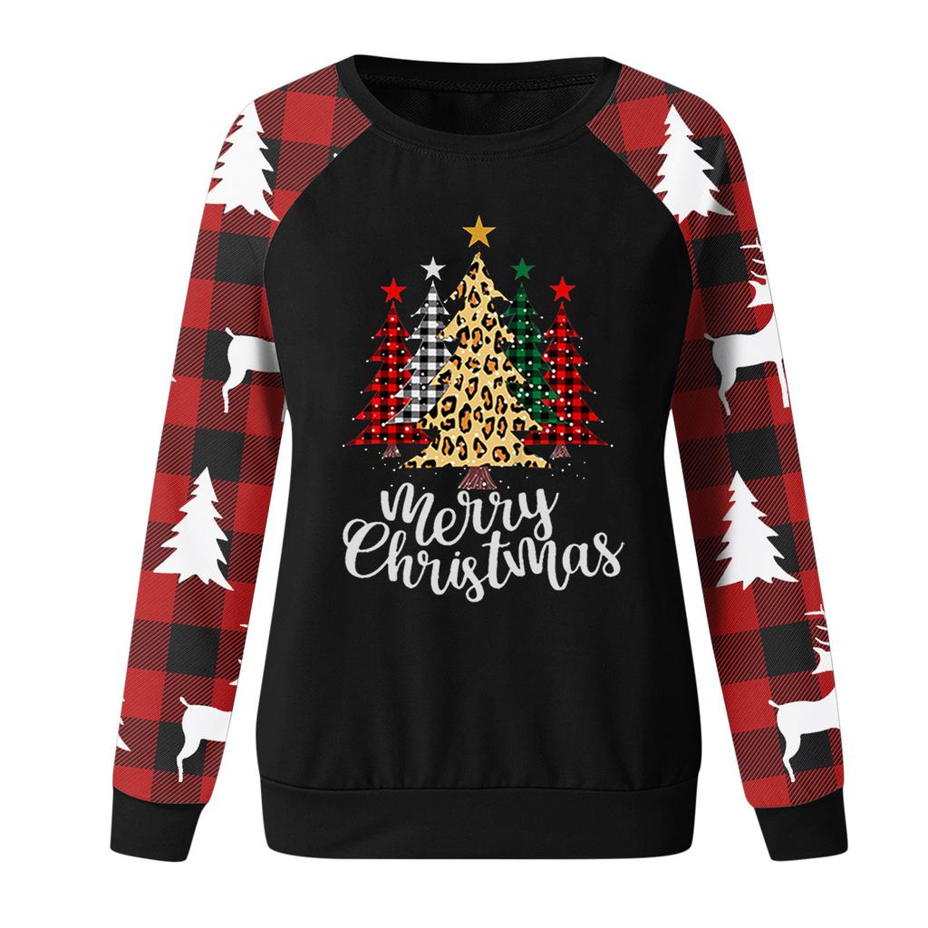 Women Casual Loose Round Neck Drop Shoulder Long Sleeve Sweater