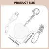 Handbag Touch Light, Lightweight Heart Shaped Mini Night Lamp Purse Light for Nursery, Bedroom