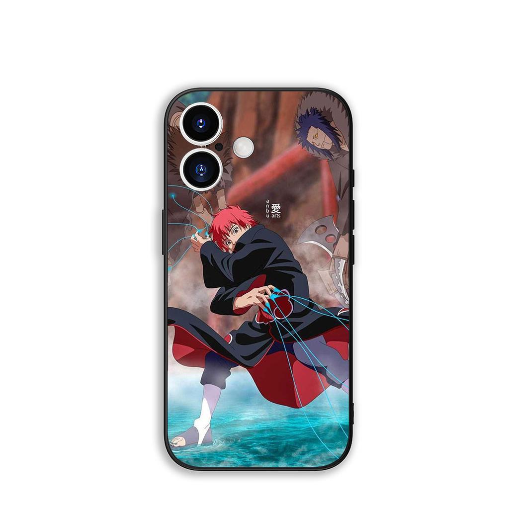 for Motorola Moto G54 G05 G24 G55 G75 G85 G15 G57 G86 Power Edge 50 30 Ultra Fusion neo Pro Case Sasori Anime Narutos Akatsuki