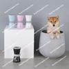 USB rechargeable pet foot washer electric dog paw washing cup automatic dog foot washing cup pet supplies