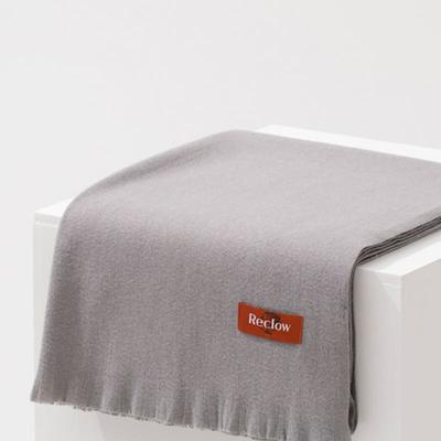 RECLOW RECLOW Soft Plain Muffler Gray