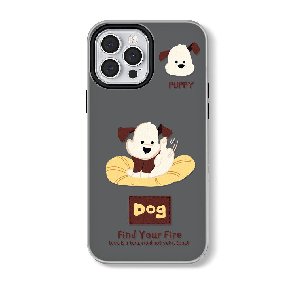 

Чехол Zhitai Jelly Skin для iPhone 11/12/14 Pro Max и 15 Pro – мультяшный дизайн iPhone 11 Pro Max