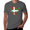 Cotton T Unisex Tshirt Tshirt Flag Euskadi Shirts Unisex Map