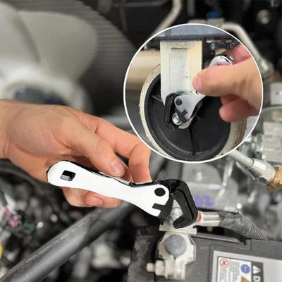 Mini Hartnäckiger Mini Hartnäckiger Rohrschraubstockschlüssel Mini Selbstjustierender Schraubenschlüssel Tragbarer Multifunktionaler Schraubenschlüssel Ergonomisch