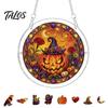 Talos Halloween Acrylic Puzzle Suncatcher, 7.87 Inch Sun Catcher Window Hanging Ornament, Ideal for Gifting and Home Decor