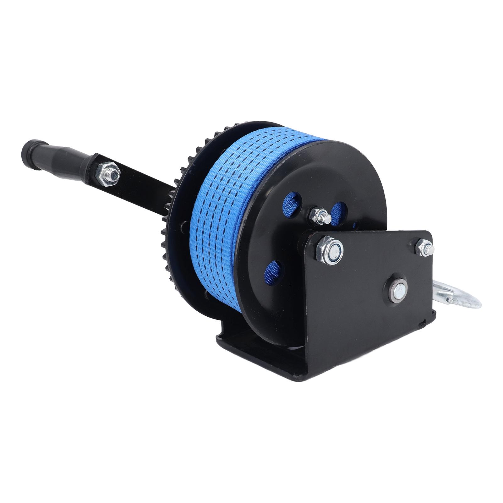 1600lbs Manual Winch with Nylon Strap