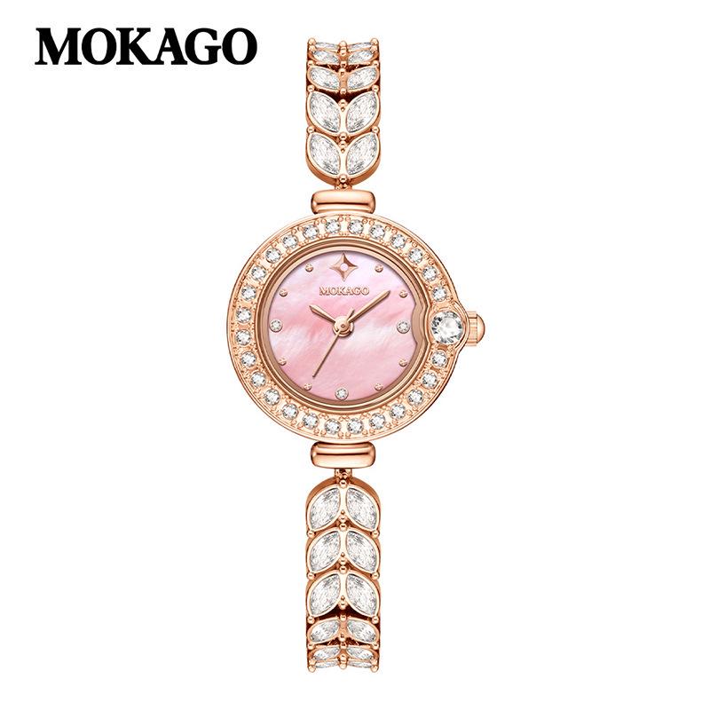 MOKAGO Luxe Женские кварцевые часы 'Русалка' - Высококлассный женский хронометр