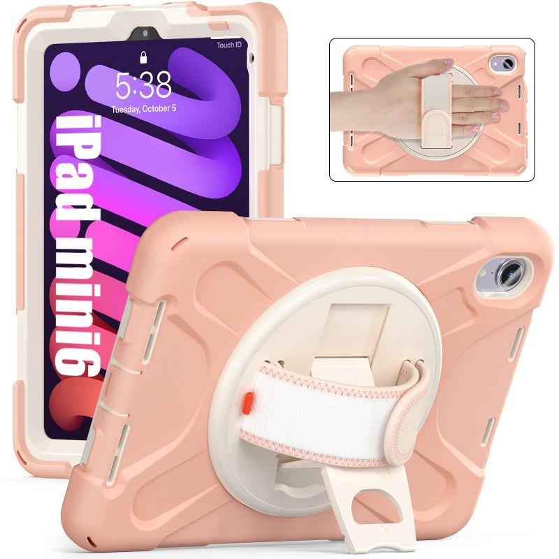 IPad 10.2 Case With Pencil Slot Rotating Handheld Stand TPU Shockproof Cover 7th 8th Gen