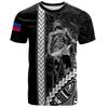 Harajuku 3D Philippinisches Nationalwappen Aufdruck T-Shirt Philippinen Maori Stammesstile Grafik-T-Shirts Mode-T-Shirts Kleidung