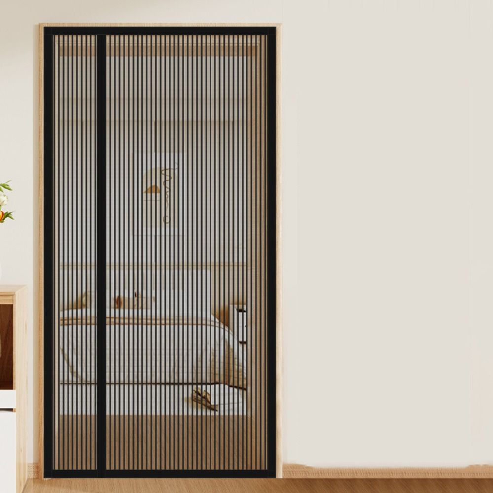Selbstklebendes Türvorhang Magnetisches Automatisches Schließen Fenstermasche Mückennetz Wohnzimmer