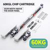 Lager 60-80kg Verstecktes Schiebetor Beschläge Laufschienenset Hydraulische Rolle Bidirektionale Dämpfung Stille Aufhängungsrolle