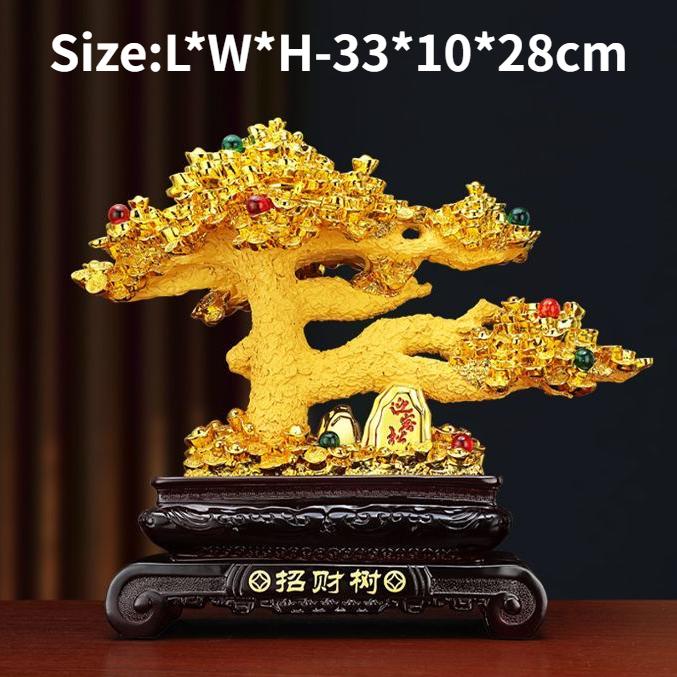 

Богатство Дерево богатства Украшение дерева богатства Добро пожаловать домой Гостиная Тумба под телевизор Винный шкаф Декор Изделия из смолы Подарки