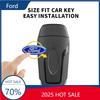 Hot 2025 Hot For Ford Car Fashion Key Badge Emblem Replacement Car Key Stickers For Ford B-Max Cmax Smax KA St Line Galaxy Explo