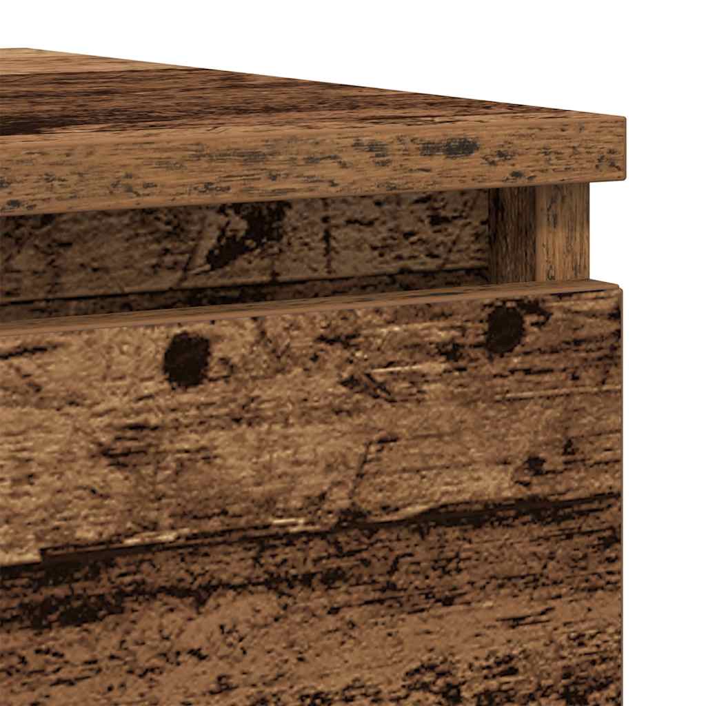 Sideboard in Vintage Wood Look 37.5 x 35 x 99 cm Engineered Wood
