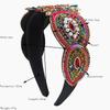 Hochwertiges Barock-Stirnband Strass Perle Pailletten Haarschmuck für Damenparty Glänzendes Haarband Haarreif Mädchen Kopfschmuck