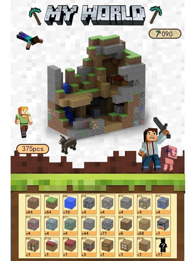 Magnetische Blockwelt: DIY Bausteine - Lernspielzeug für Kinder