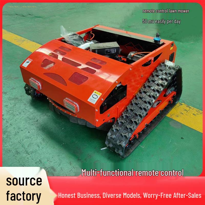 Smart Remote-Control Gasoline Lawn Mower - Outdoor Multi-functional Grass Cutter