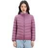 Women's new national standard 90 down simple down solid color women's stand-up collar women's clothing light down jacket women