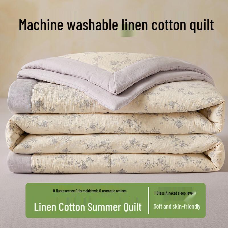 Yalu Linen Cotton Summer Quilt