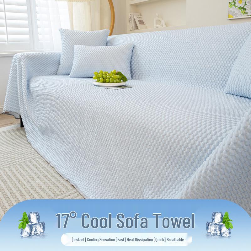 Modern Minimalist Anti-Scratch Cooling Sofa Cover & Bed Protector