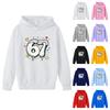 Erkek Baskılı Kapüşonlu Uzun Kollu Sweatshirt Günlük Spor Konforlu Sweatshirt